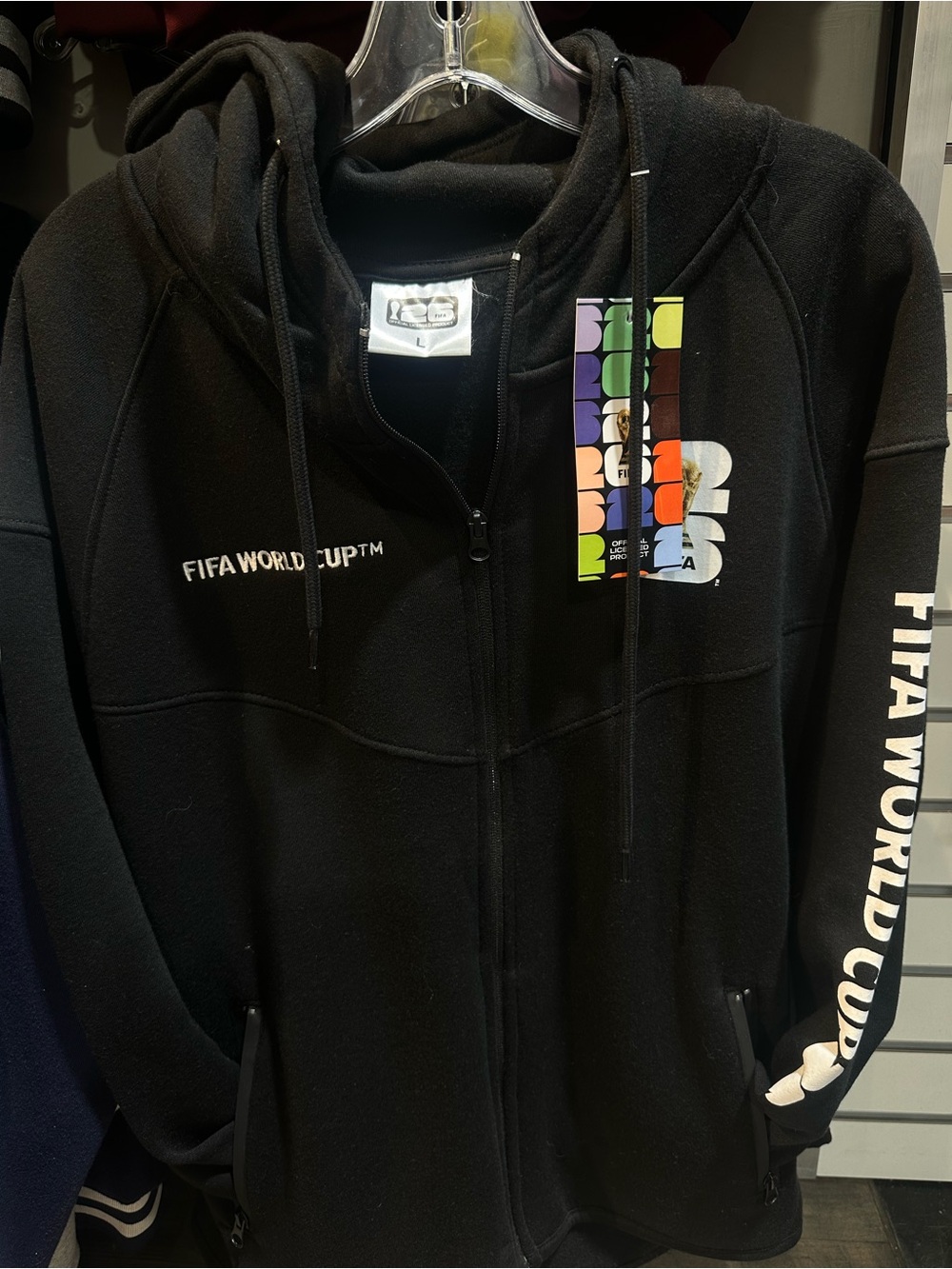 FIFA World Cup™ Black Tech Zip Hoodie